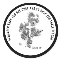 アッシュ水曜日の貸し出し聖なる書物、 経典聖句クロスダストクラス