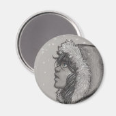 アッシュ&スノー マグネット (正面/裏面)