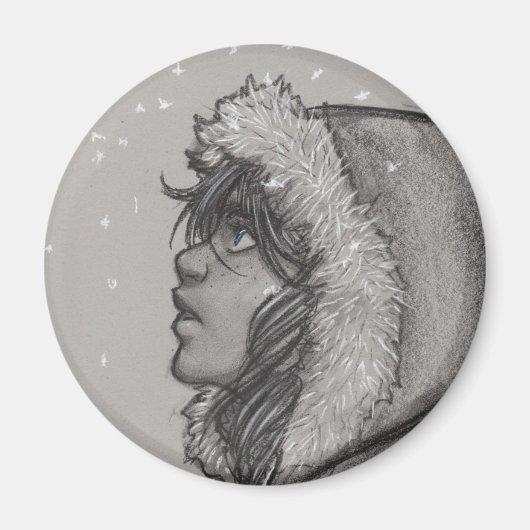 アッシュ&スノー マグネット (正面)