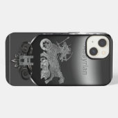 アッシリアのライオン狩人iPhone/iPadケース iPhoneケース (裏面横)