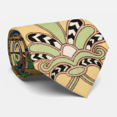 アッシリアのレトロ柄のネックタイ ネクタイ (ロール)
