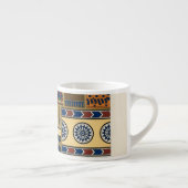 アッシリアのレトロ柄の巨人 エスプレッソカップ (右)