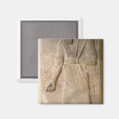 アッシリアのレリーフ、 浮き彫り マグネット (正面/裏面)