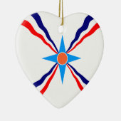 アッシリアの人々、コンゴ共和国 セラミックオーナメント (右)