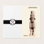 アッシリアの折り畳みカード (外部フラット)