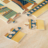 アッシリアの生命の樹 ジグソーパズル (側面)