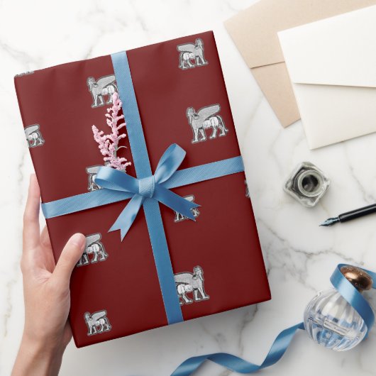 アッシリアギフトラッピング紙 ラッピングペーパー (ギフト)