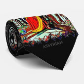 アッシリアンクイーンネックタイ ネクタイ (ロール)