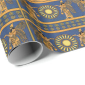 アッシリアンラッピング紙 ラッピングペーパー (ロールコーナー)