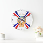 アッシリア世界 ラージ壁時計 (ホーム)