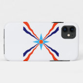 アッシリア人民民族国旗 Case-Mate iPhoneケース (裏面(横))