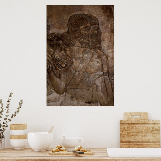 アッシリア兵 ポスター (キッチン)