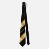 アッシリア国旗のネックタイ ネクタイ (正面)