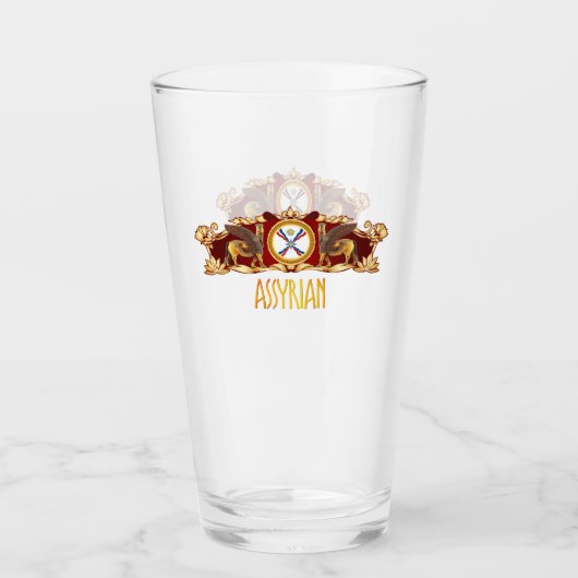 アッシリア杯 タンブラーグラス (正面)