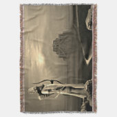 アッシリア王 スローブランケット (正面縦)