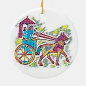 アッシリア王 セラミックオーナメント (裏面)