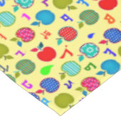 アッシリア語アルファベット綿テーブルクロス， 52"x70" テーブルクロス (アングル)