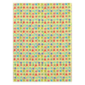 アッシリア語アルファベット綿テーブルクロス， 52"x70" テーブルクロス (正面)