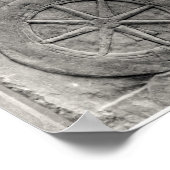 アッシリア軍の戦いを描いたレリーフ、 浮き彫り ポスター (角)