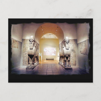 アッシリア2雄牛はがき ポストカード