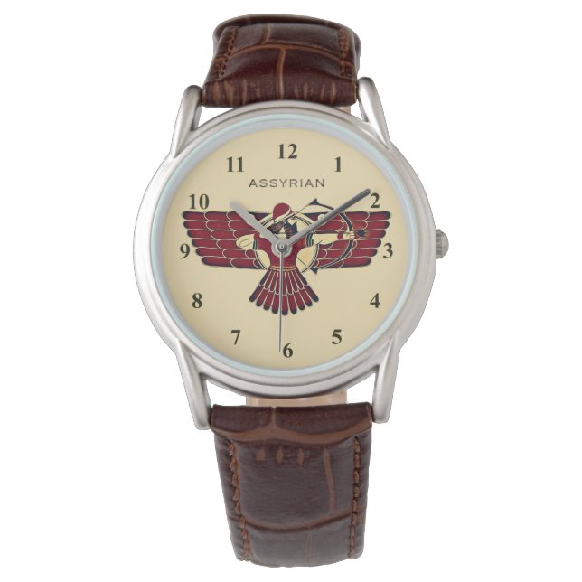 アッシリア（アッシュル）時計 腕時計 (正面)