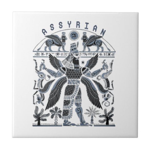アッシリア タイル (正面)