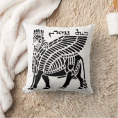 アッシリアLamassu クッション (ブランケット)