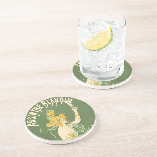 アッシンザブランキーノーファーファインアート コースター (側面)