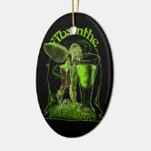 アッシンザラフィーヴェルテフェアリーとガラス セラミックオーナメント (左)