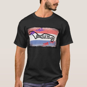 アッセン-そこにそれされる Tシャツ