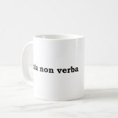 アッタノンヴェルバ コーヒーマグカップ (正面左)