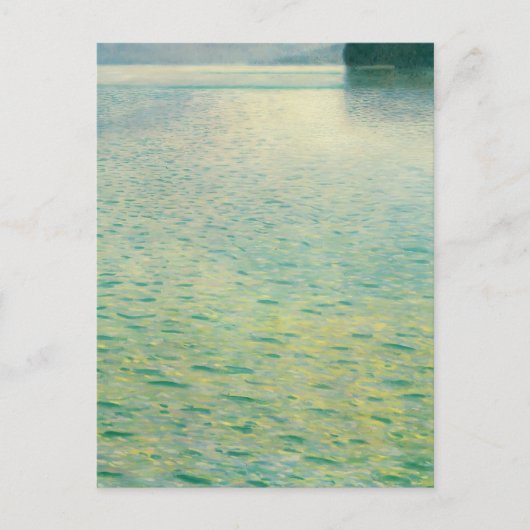 アッターゼー湖の島（Gustav Klimt） ポストカード (正面)