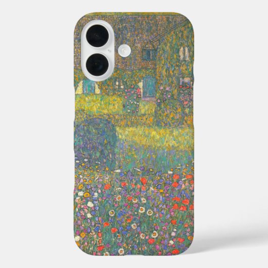 アッターゼー湖畔の邸宅（ぐすたふ クリムト） Case-Mate iPhoneケース (裏面)