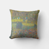 アッターゼー湖畔の邸宅（Gustav Klimt） クッション (正面)