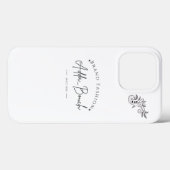 アッダ・ブーチ ゴルフボール Case-Mate iPhoneケース (裏面 (横))