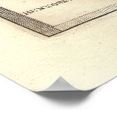 アッティラザフン、神の屑、アンティークプリント ポスター (角)