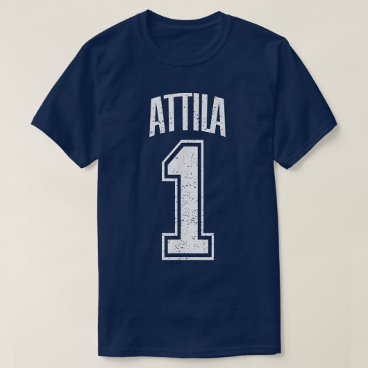 アッティラ・サポーターナンバー1もっとも偉大ファン Tシャツ (デザイン正面)