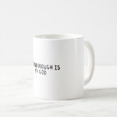 アッテンボローは私の神だ コーヒーマグカップ (正面右)