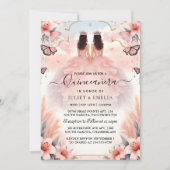 アットおもしろいジョイリリーツインデュアルジョイントダブルキンセアニェラ 招待状 (正面)