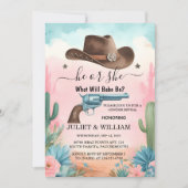 アットおもしろいバーンハットファームフィルムUsaカウボーイジェンダーリビール 招待状 (正面)