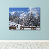 アットサンダンスリゾートインユタ キャンバスプリント (インサイチュ (ウッドフロア))