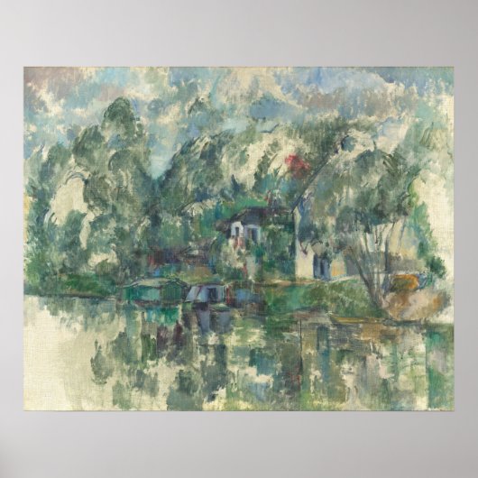 アットザウォーターズエッジ – ポールセザンヌファインアート ポスター (正面)