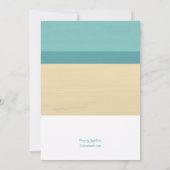 アットザビーチ招待状 招待状 (裏面)