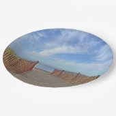 アットザビーチ紙プレート ペーパープレート (アングル)