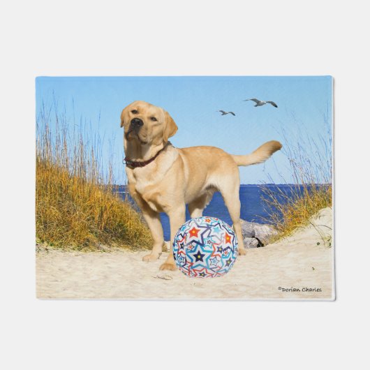 『アットザビーチ』ドアマット ドアマット (正面)