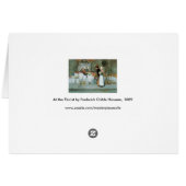 アットザフローリストby Childe Hasssam,ヴィンテージファインアート (裏面横)