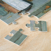 アットザフローリストby Childe Hasssam,ヴィンテージファインアート ジグソーパズル (側面)