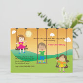 アットザプレイグラウンド招待状 招待状 (スタンド正面)