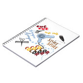 アットザヘアサロン ノートブック (左側)