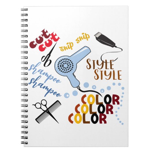 アットザヘアサロン ノートブック (正面)